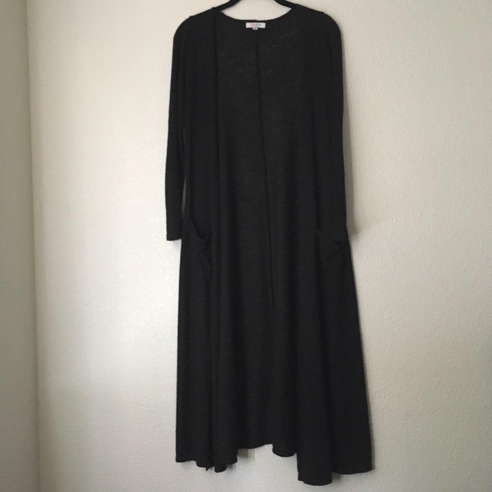 LuLaRoe Solid Black Sarah XS